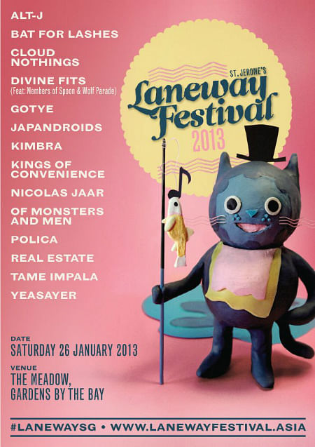 2013 Singapore St Jerome Laneway Festival